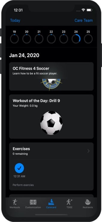 Image 1 for Football Cardio Agility