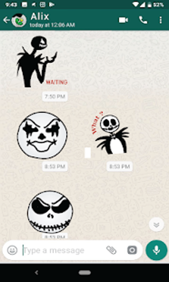 Image 3 for Nightmare Horror Sticker …