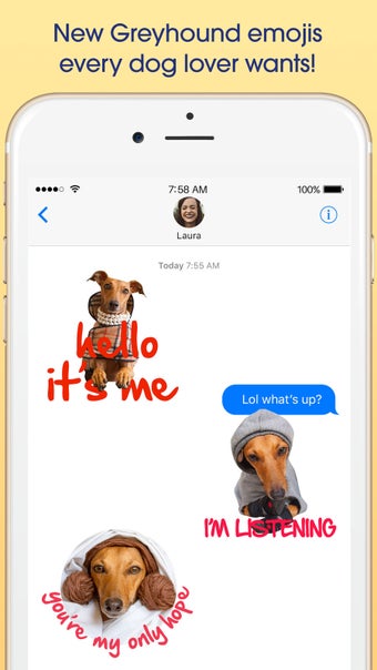 Image 0 for IggyMoji - Italian Greyho…