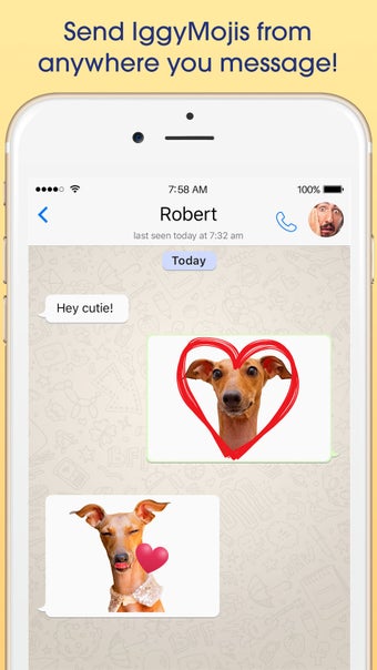 Image 3 for IggyMoji - Italian Greyho…