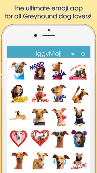 Image 2 for IggyMoji - Italian Greyho…