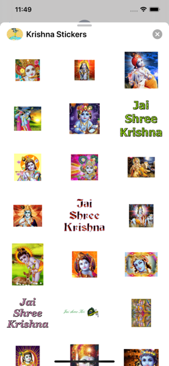 Image 0 for Animated Radha Krishna St…