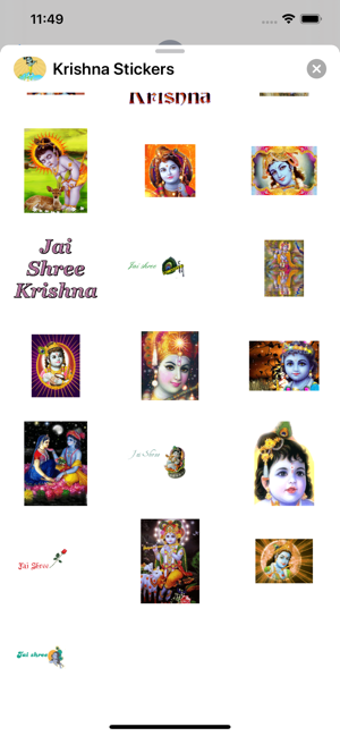 Image 1 for Animated Radha Krishna St…