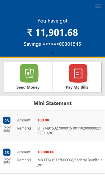 Image 1 for FedMobile for Windows 10