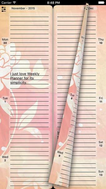 Image 0 for Diary/Agenda "Weekly Plan…