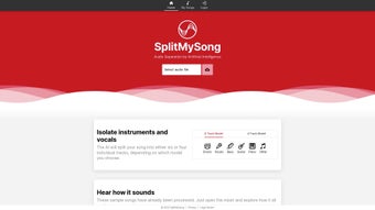 Image 0 for Splitmysong