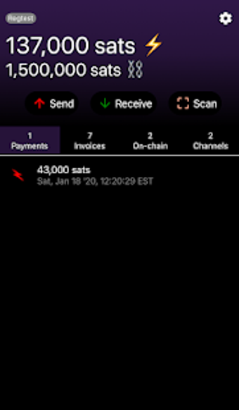 Image 1 for Zeus: Bitcoin/Lightning W…