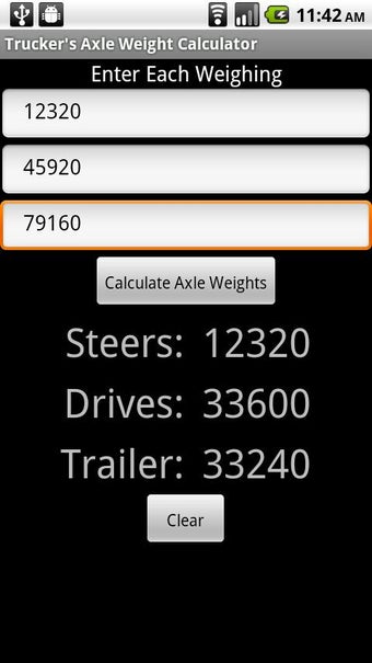 Imagen 1 para Trucker's Axle Weight Cal…