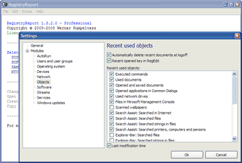 Imagen 0 para RegistryReport
