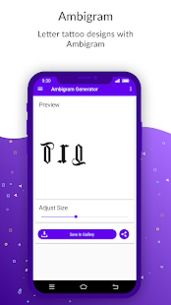 Imagen 0 para Ambigram Tattoo Generator…