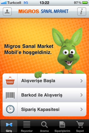 Image 0 for Migros Sanal Market - Onl…