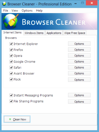 Image 0 for Browser Cleaner Portable