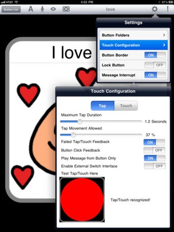 Image 3 for TapSpeak Button Plus for …