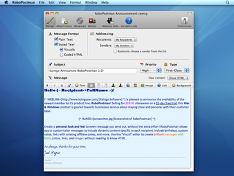 Image 0 for RoboPostman