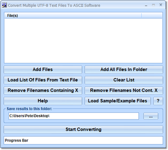 Imagen 0 para Convert Multiple UTF-8 Te…