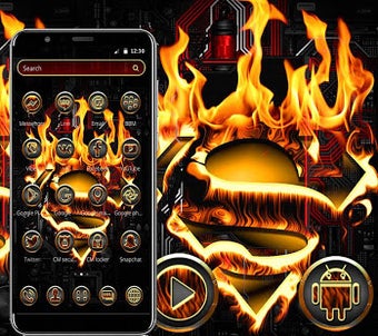 Image 3 for Red Fire Superman Theme