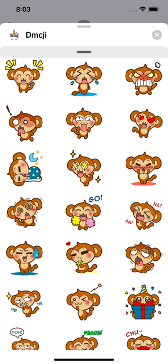 Image 1 for Dmoji Animated Emoji and …