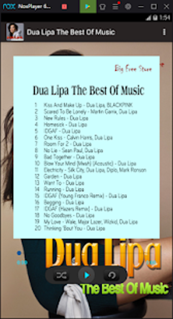 Imagen 1 para Dua Lipa The Best Of Musi…