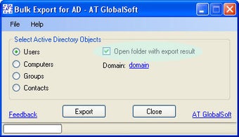 Image 0 for AD Bulk Export