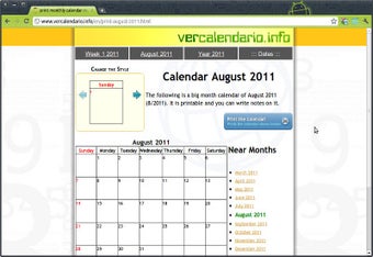 Imagen 0 para Printable Calendars