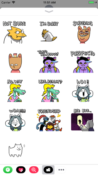 Imagen 1 para UNDERTALE Stickers