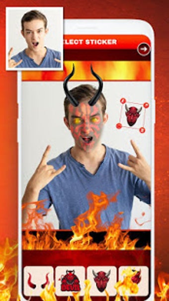Imagen 3 para Devil Photo Editor  Demon…