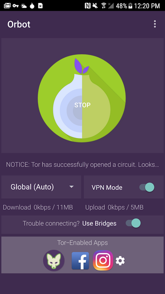 Image 2 for Orbot: Tor for Android