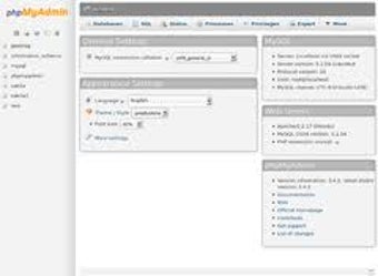 Imagen 0 para phpMyAdmin
