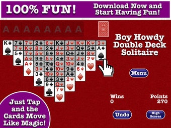 Imagen 1 para Double Deck Solitaire - R…