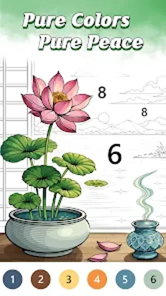 Image 0 for Pure Color by Number Book