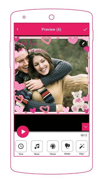 Image 1 for Love Video Maker