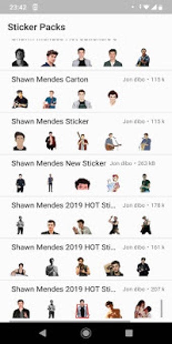 Imagen 2 para Shawn Mendes Fans Sticker…