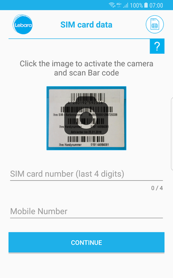 Imagen 1 para SIM ID Check-in by Lebara…