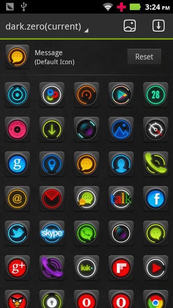 Imagen 2 para Dark Zero GO Launcher The…