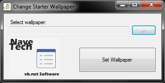 Imagen 0 para Change Starter Wallpaper