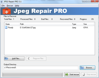 Image 0 for JPEG Repair PRO