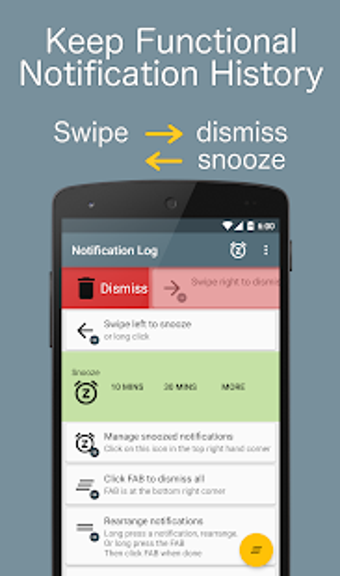 Image 0 for Notif Log notification hi…