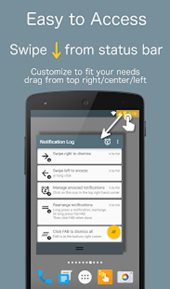 Image 0 for Notif Log notification hi…
