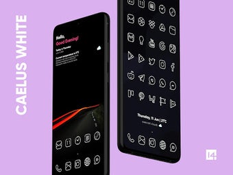 Image 2 for Caelus White Icon Pack - …