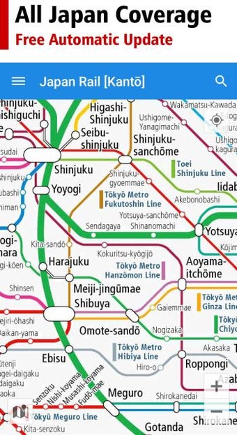 Image 0 for Japan Railway Map [FREE]