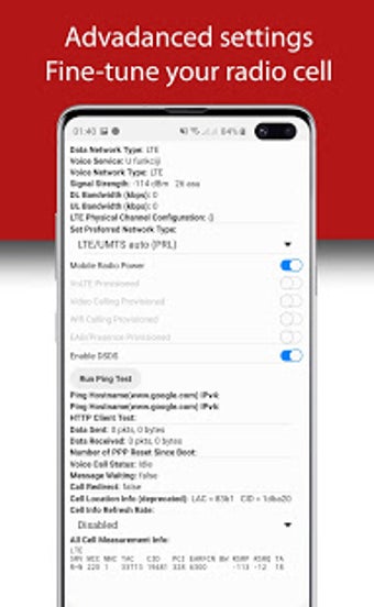 Image 0 for Mobile Network Mode (Forc…