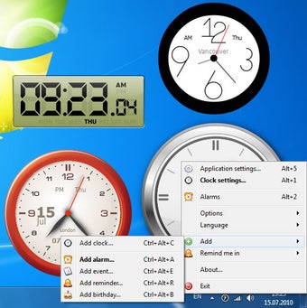 Image 0 for Clock-on-Desktop Pro