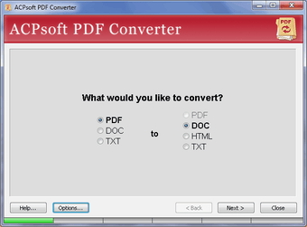 Image 0 for ACPsoft PDF Converter