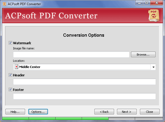 Image 0 for ACPsoft PDF Converter