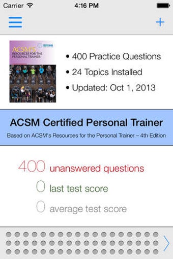 Imagen 0 para ACSM CPT Test Questions &…