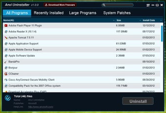 Image 0 for Anvi Uninstaller