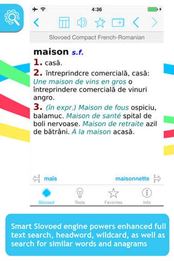 Image 0 for French - Romanian Slovoed…