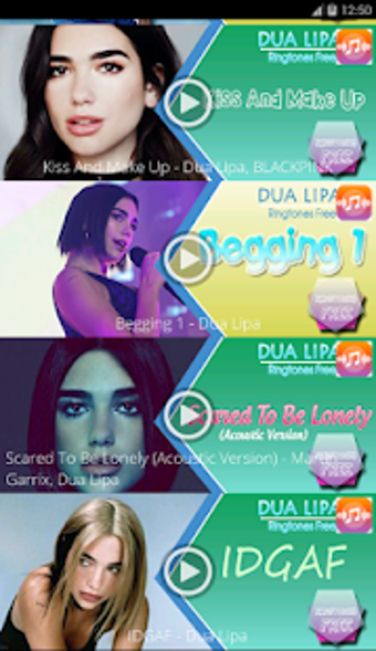 Image 2 for Dua Lipa Ringtones Free