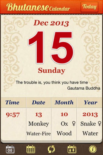 Image 0 for Bhutanese Calendar