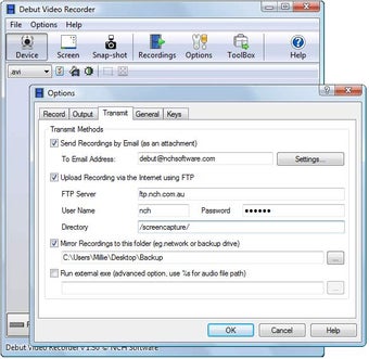 Image 0 for Debut Free Screen Capture…